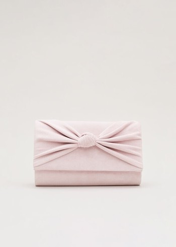 Phase Eight Knot Front Bags Pink Canada | AHSTXE-207